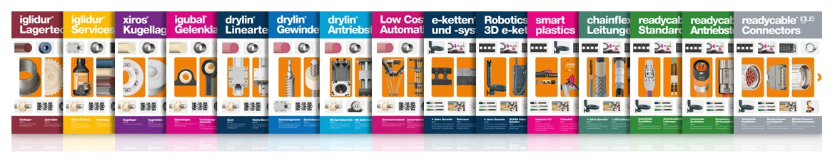 Catálogos de productos igus