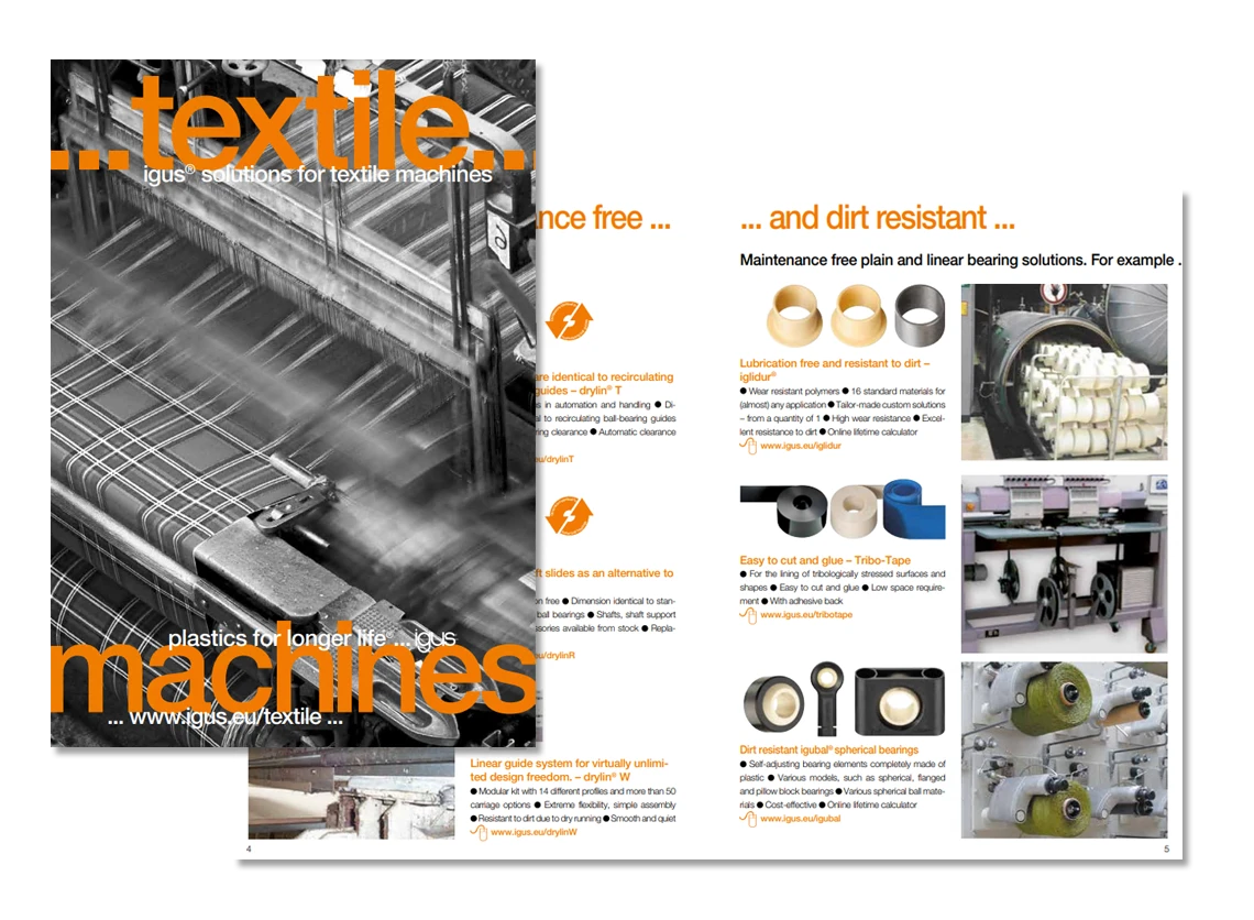 Broszura przemysł włókienniczy