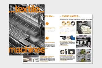 Brochure textielindustrie