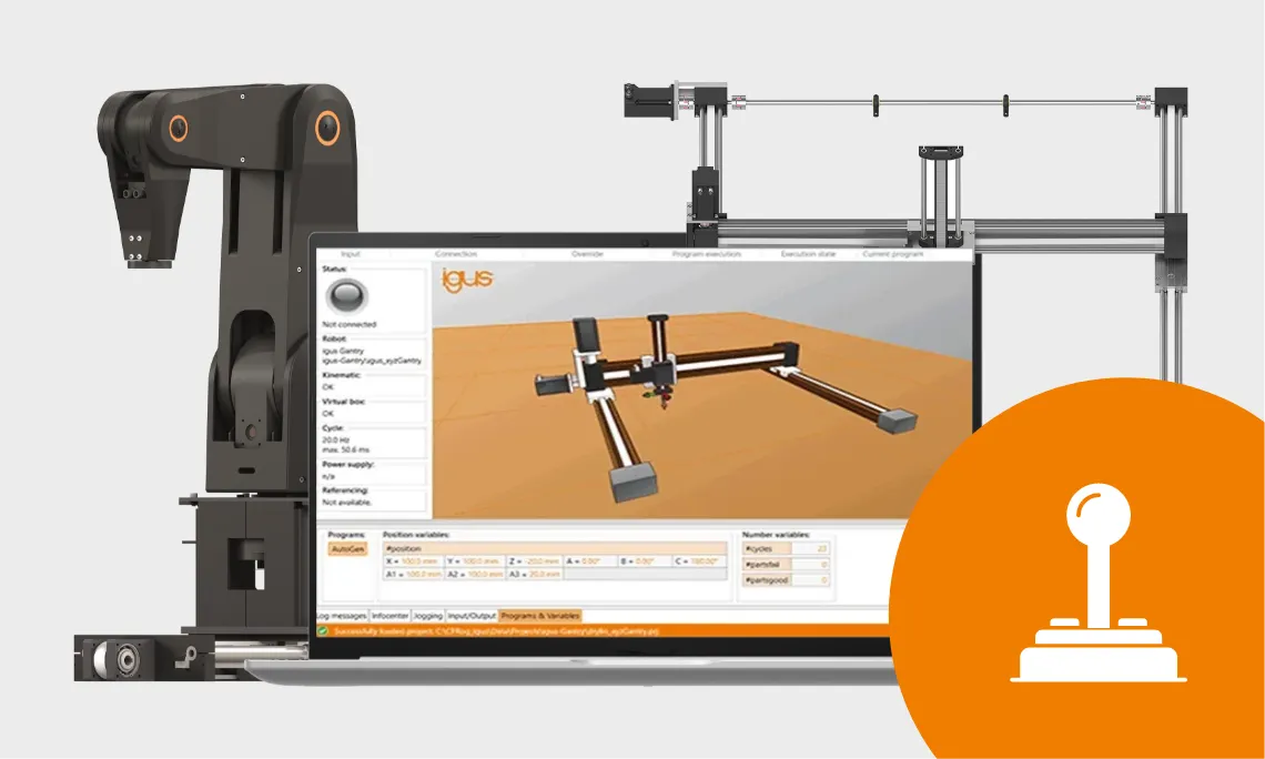 igus robot control software