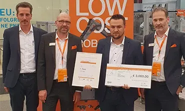 低コスト・ロボティクス・アイデアコンテストで優勝