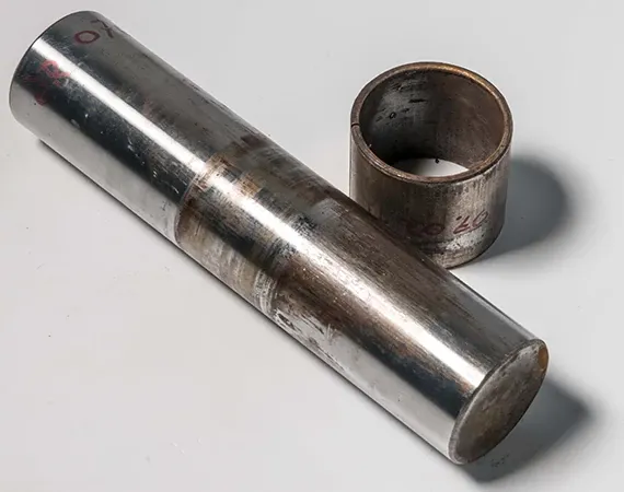 Walcowane łożysko metalowe na twardo chromowanej stali CF53