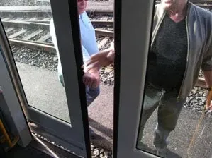 Spoor met lage vloer 