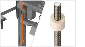 dryspin in height adjustment