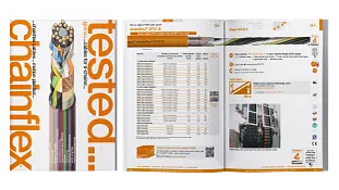 Catalogue PDF cáp chuyển động