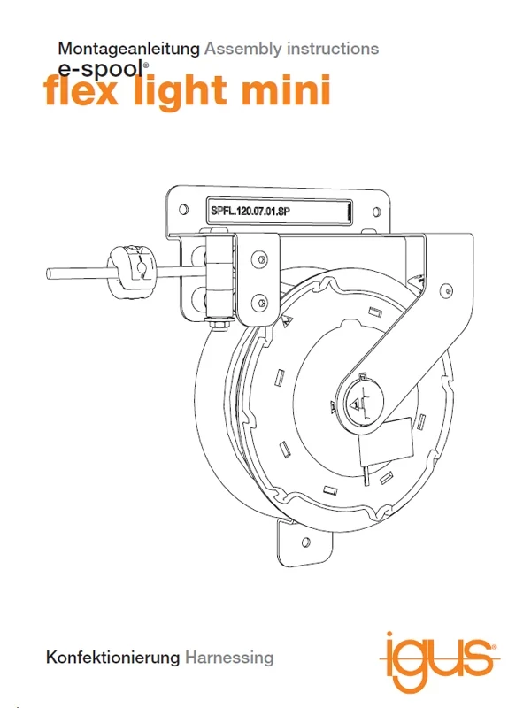 Instrucciones de montaje e-spool flex light mini
