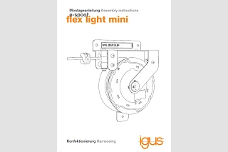 Assembly instructions e-spool flex light mini