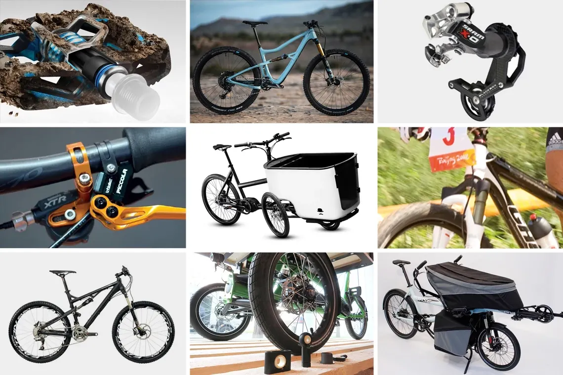 Various customer projects from the bicycle industry