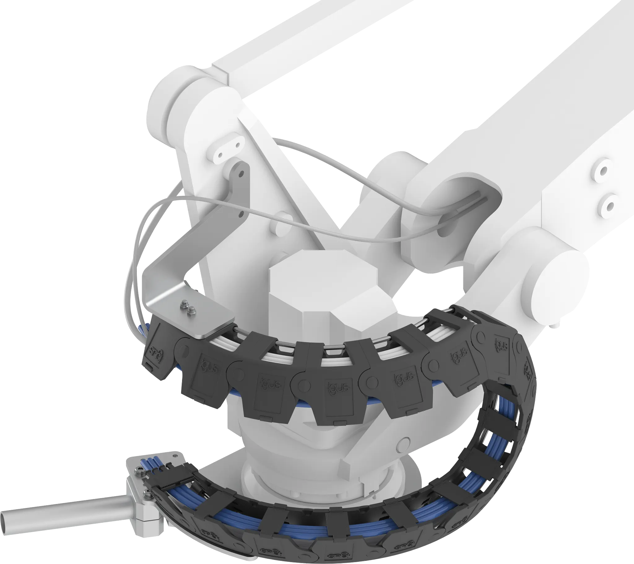 Nahaufnahme Achse 5 ABB Roboter