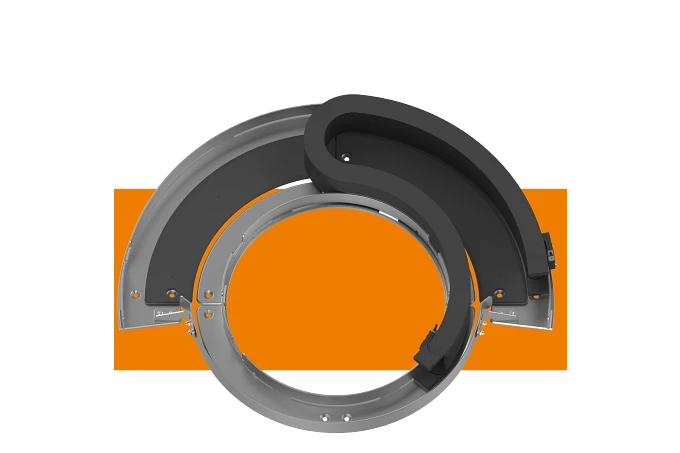 RBR e-chain® Cable Carriers for Rotary Motion Cable Management | igus®