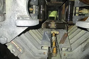 iglidur-lager för fotrulle i stränggjutningsanläggning