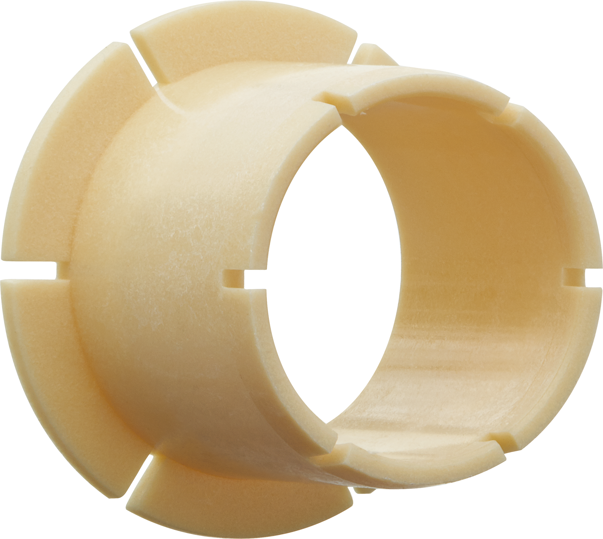 iglidur® JVFM, clearance-free prestressed bearing with flange, mm