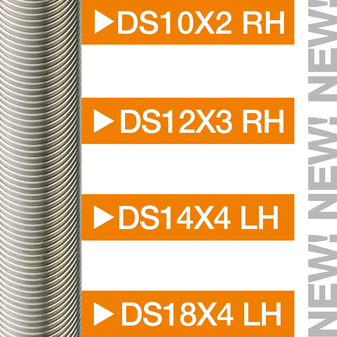 Tuercas de rosca de plomo adecuadas