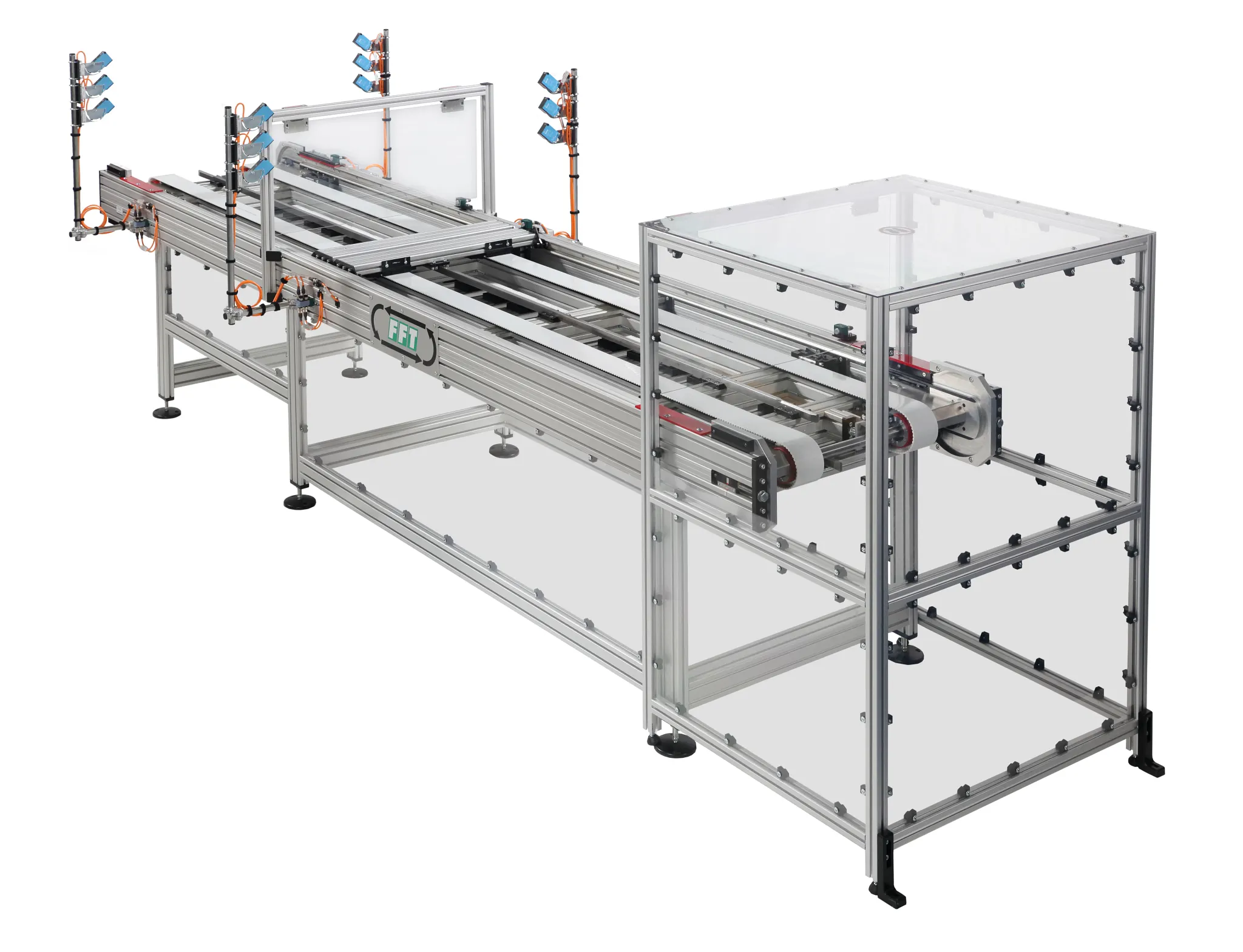 Stauförderband mit iglidur G Gleitlagern