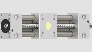 SLW linear axis - adjustment unit