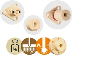 Spielreduziert Gewindemuttern