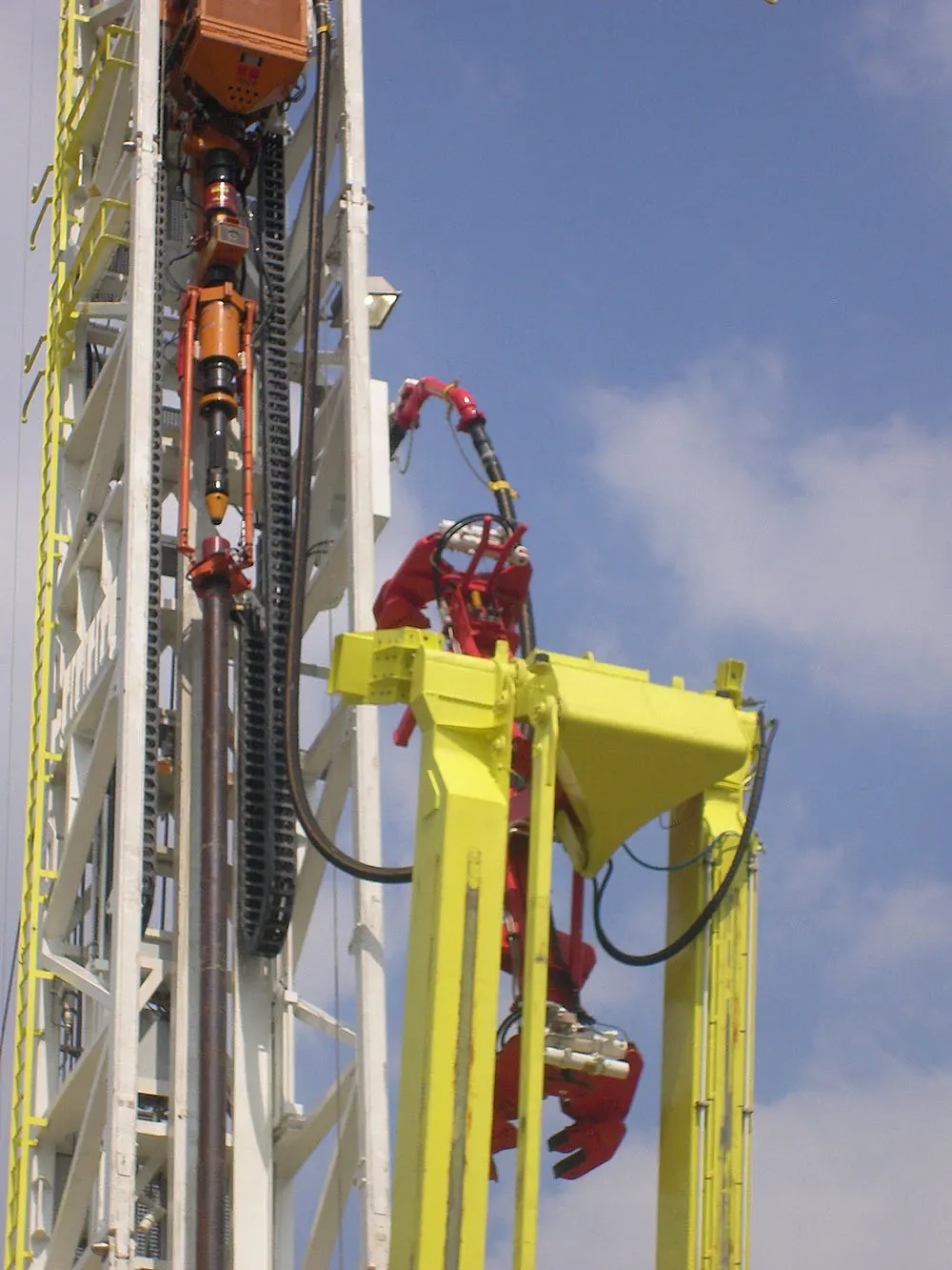 Deep drilling rig, E4.1 ESD chain, top drive capacity of 500t