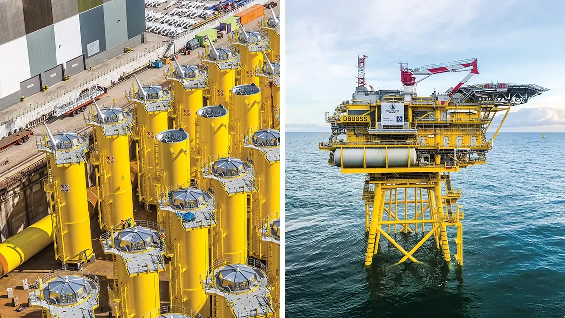 Smulders offshore wind turbines