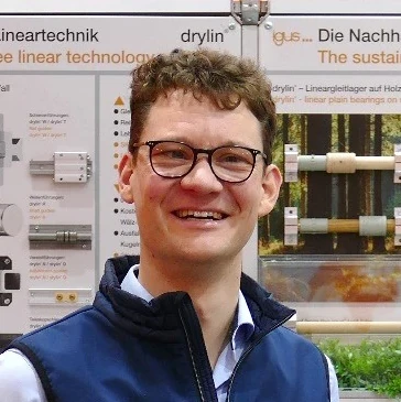 Magnus Orth, responsable de Desarrollo de Materiales y Centro Técnico de igus