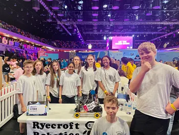 Press release - Student engineering programme supports team in the FIRST Tech Challenge 2025