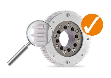 Tested ring gear | slew bearing