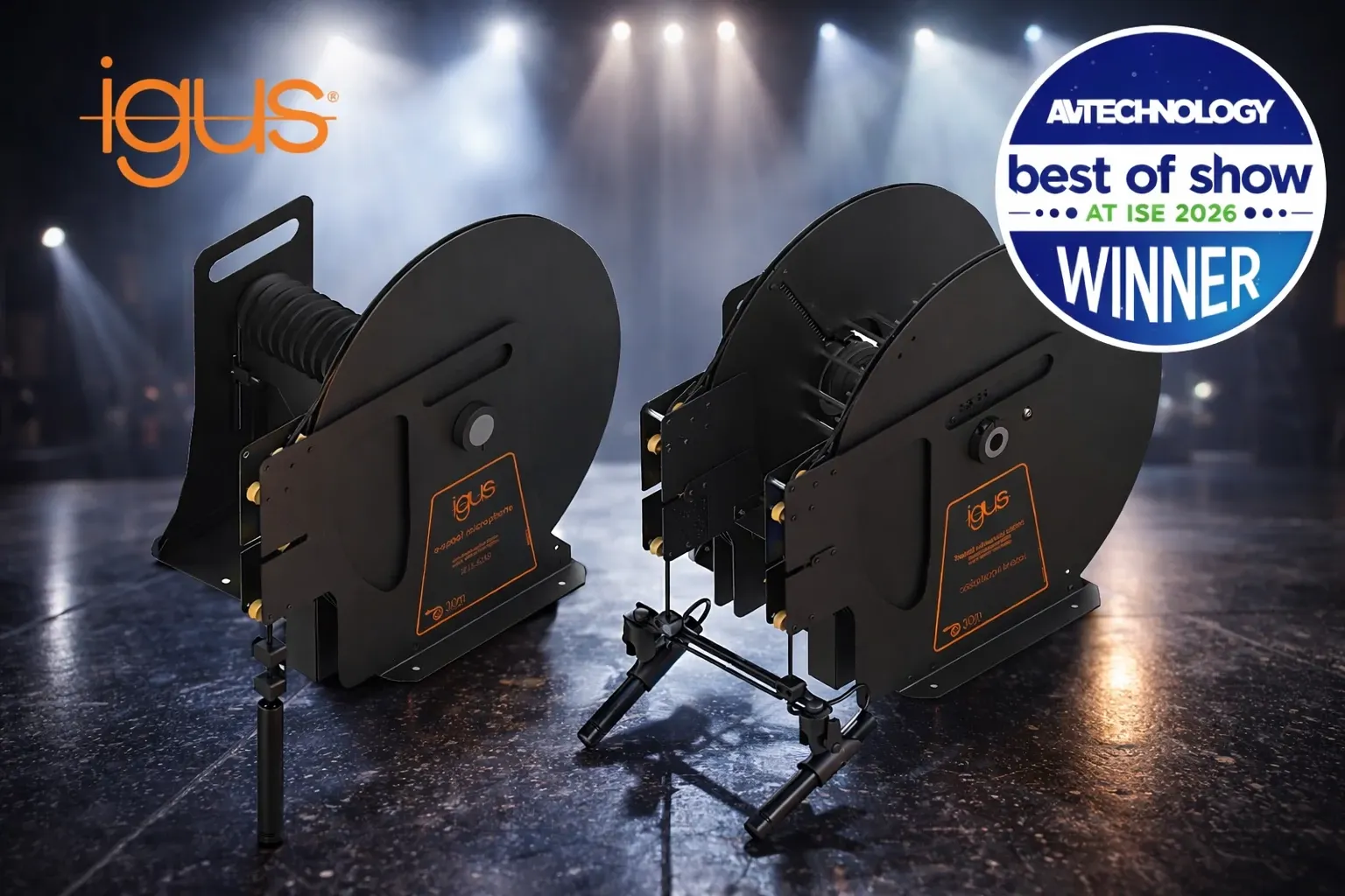 e-spool® microphone cable reeler wins Best of Show award at ISE 2026 ...