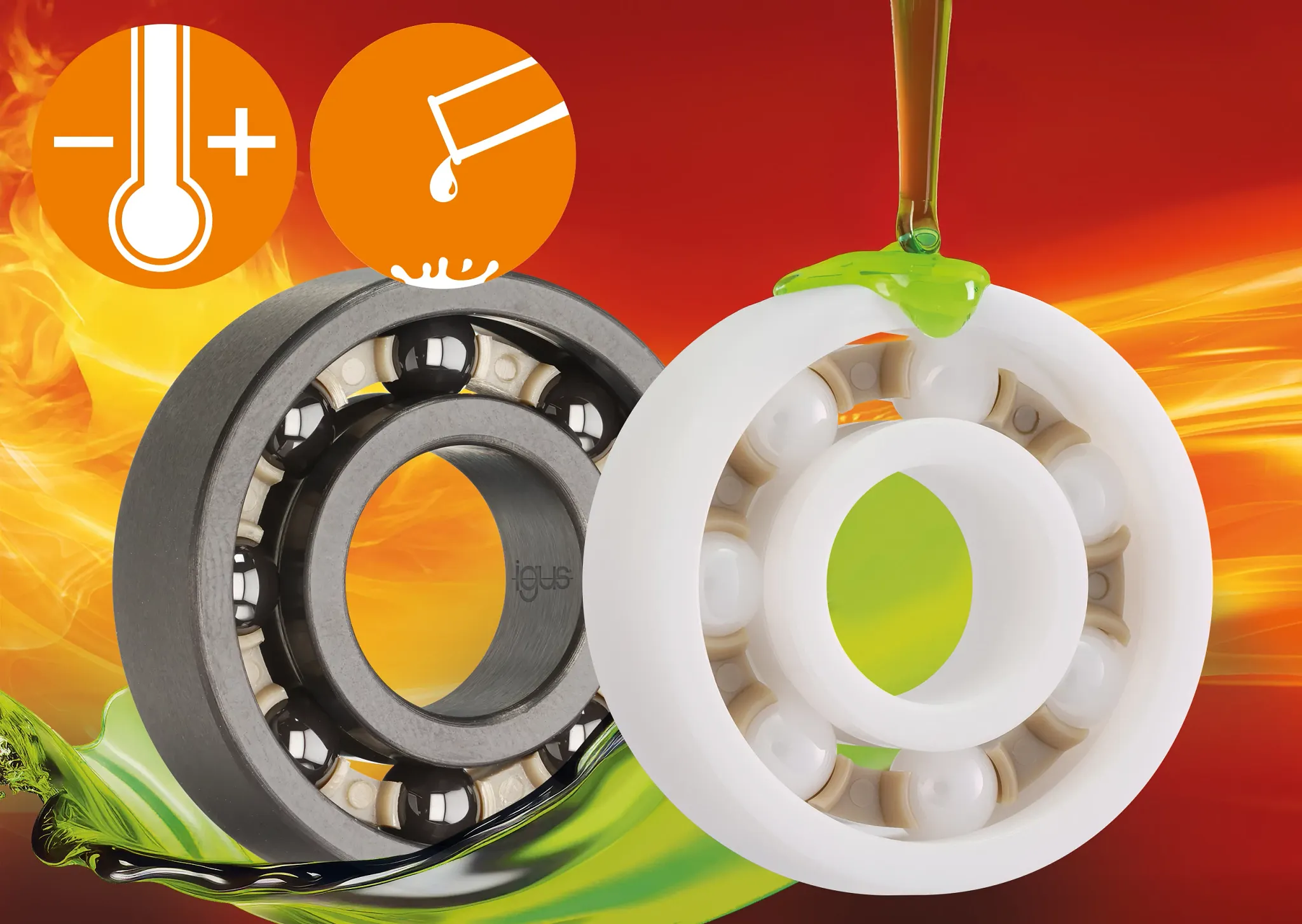 Kugellager für hohe Drehzahlen