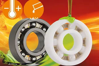 Technical ceramics and high-performance plastic ensure maximum service life without maintenance