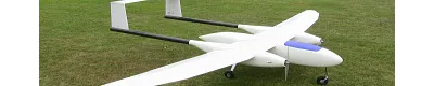 avión modelo de teledetección
