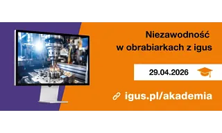Wirtualna Akademia igus - bezpłatne szkolenia online
