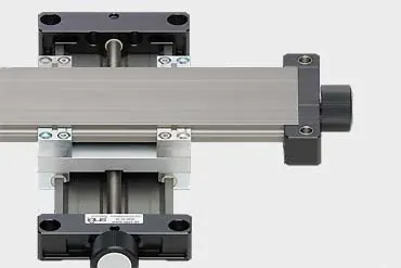 XY table with lead screw drive drylin SLW-XY-2080