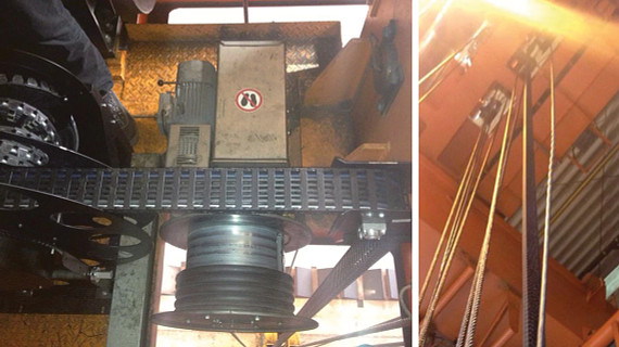 e-spool® cable guide replaces cable drum on coil crane in steelworks ...