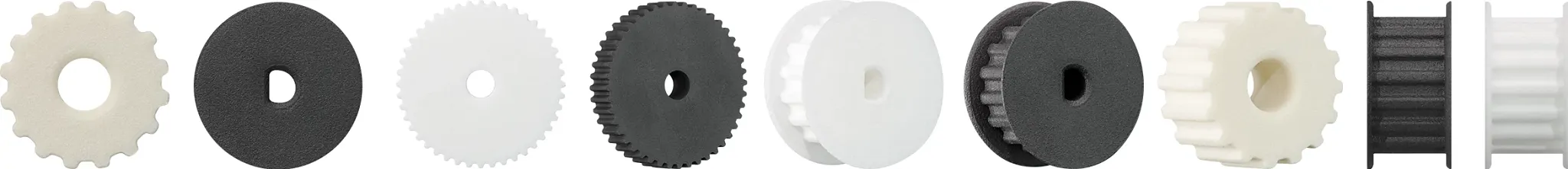 3d printed toothed belt discs