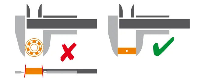Ball bearing table: Sizes, dimensions and tolerances of ball bearings