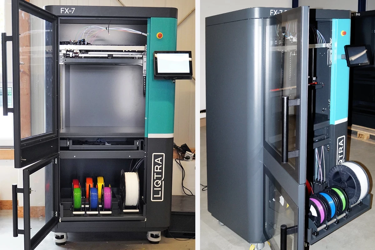 來自 Liqtra 的多噴嘴 3D 印表機