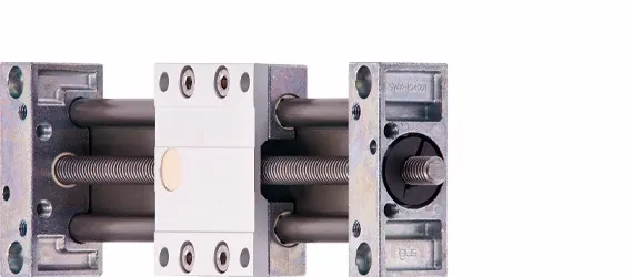 drylin SLW-Spindellinearachse in Seitenansicht