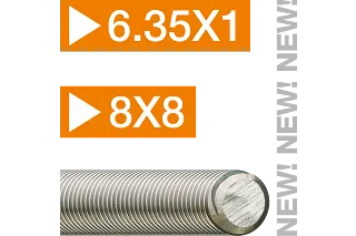 Nouvelles tailles de vis d'entraînement