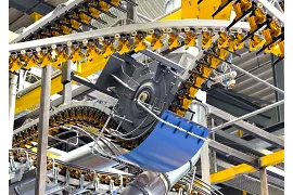 Overhead conveyor system