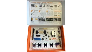 Sample box for medical technology