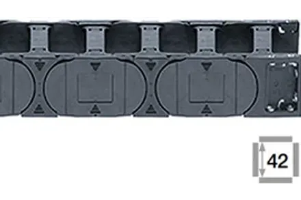 D4 System One Chain Product range overview of E4.1 energy chain system