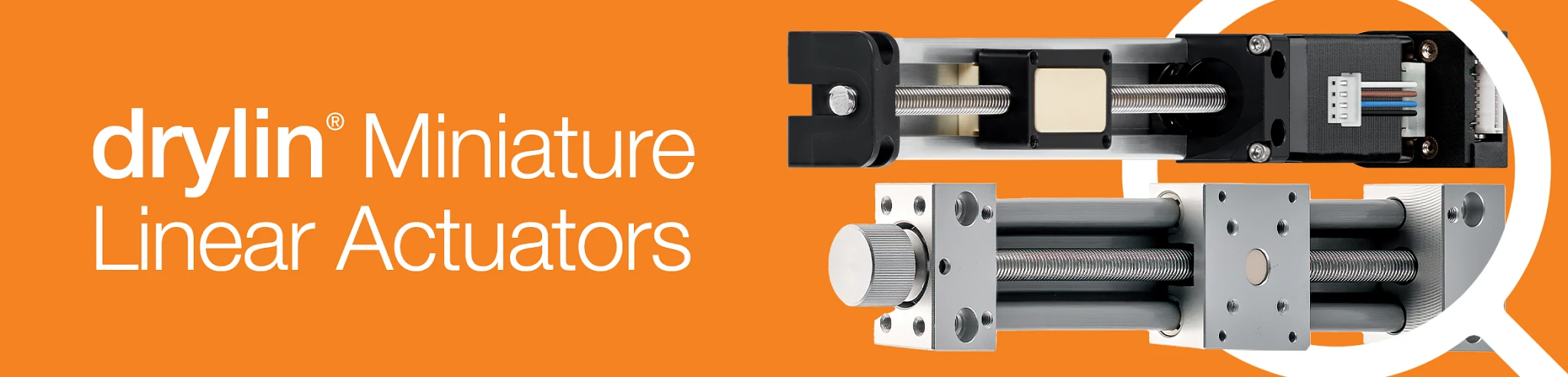 Miniature Linear Actuators Banner