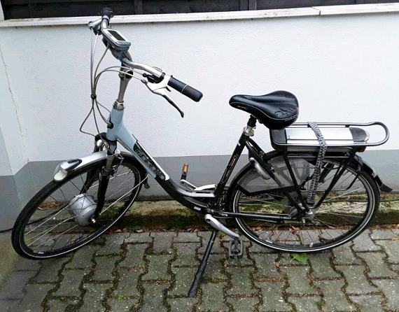 Le vélo électrique fonctionne de nouveau à la perfection avec les roues dentées de rechange