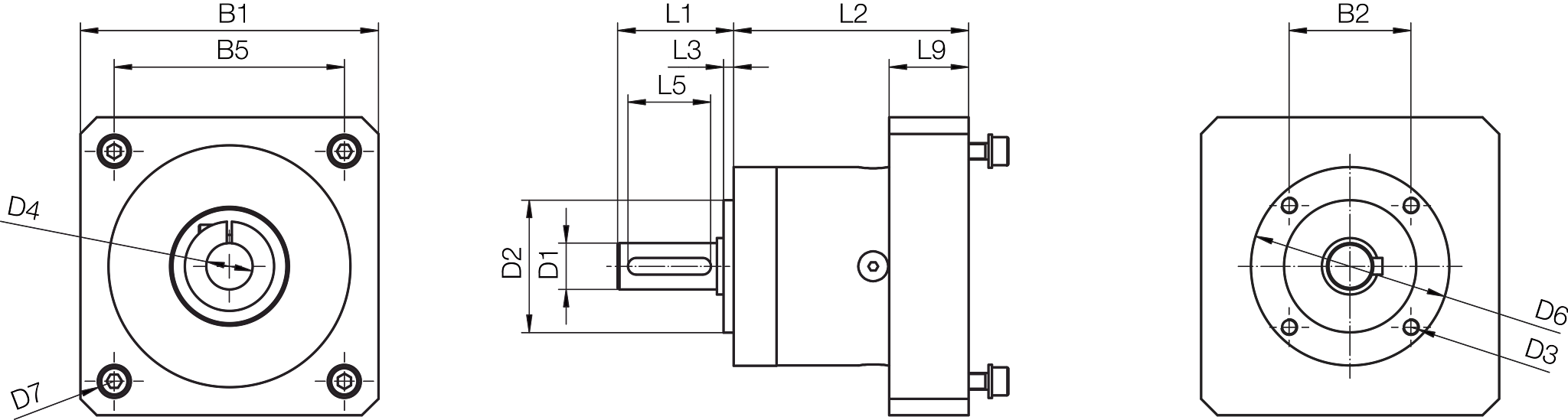 GEA-60-3-90-ST-140 technical drawing