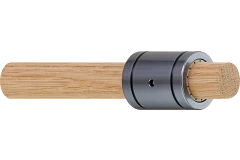 drylin on wooden shaft