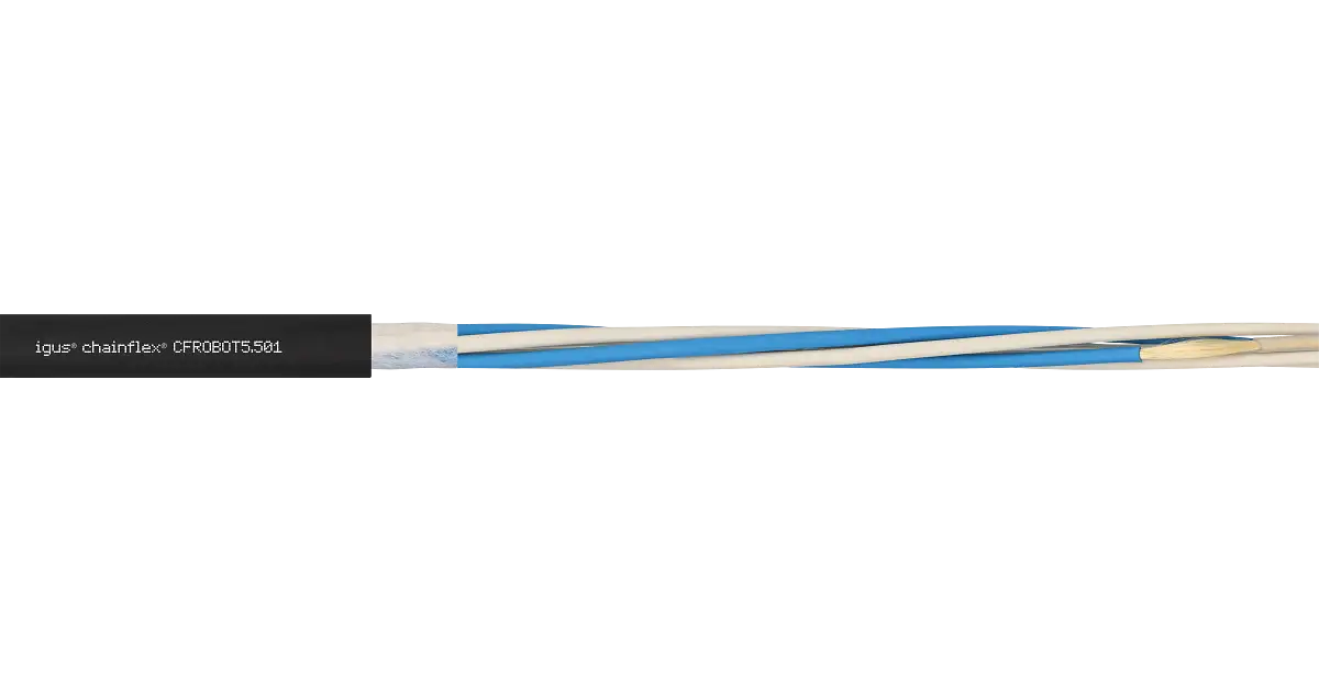 chainflex® cable de fibra optica CFROBOT5