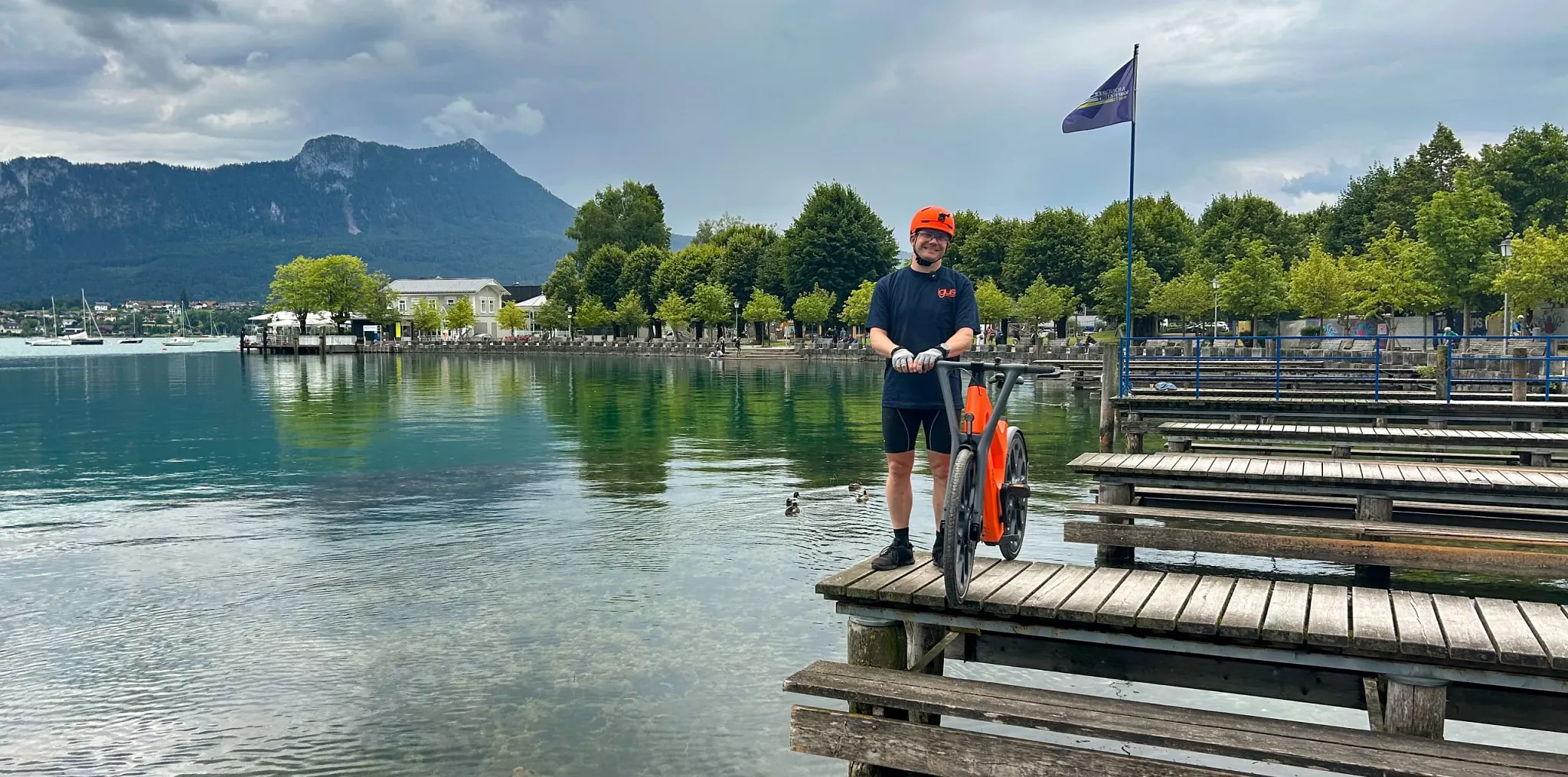 igus:bike Worldtour am Mondsee, Österreich