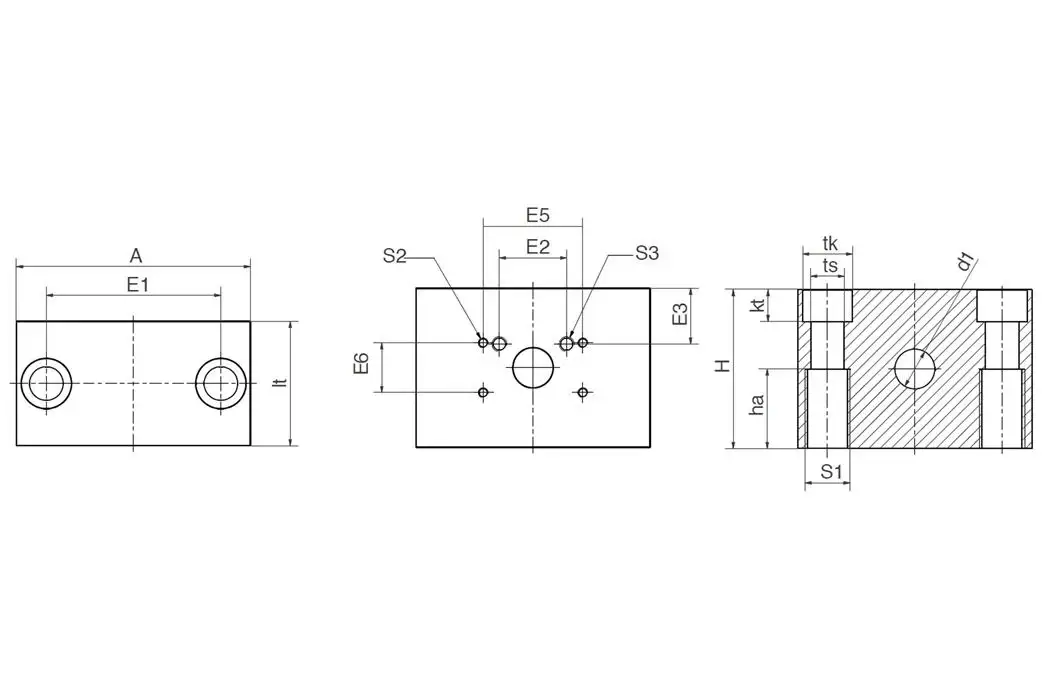 SLS-12X3-LL technical drawing