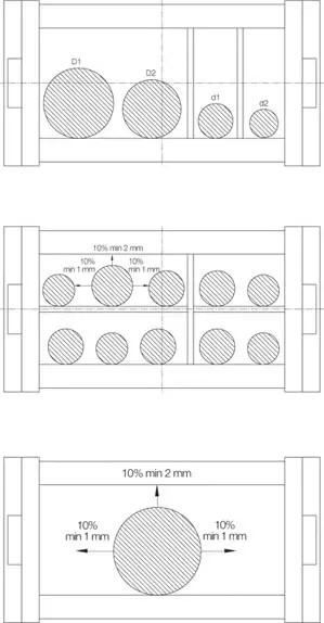 transporteur par câble capable de distribuer
