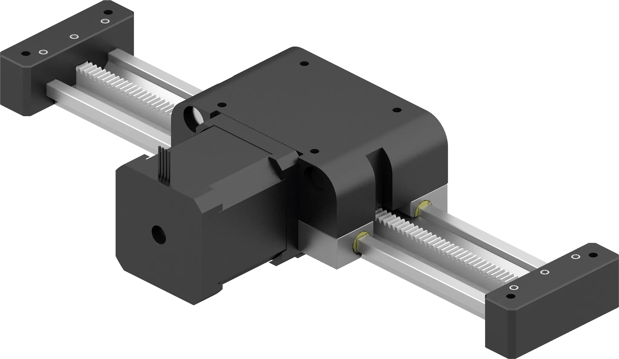 Asse a sbalzo con cremagliera drylin® GRW