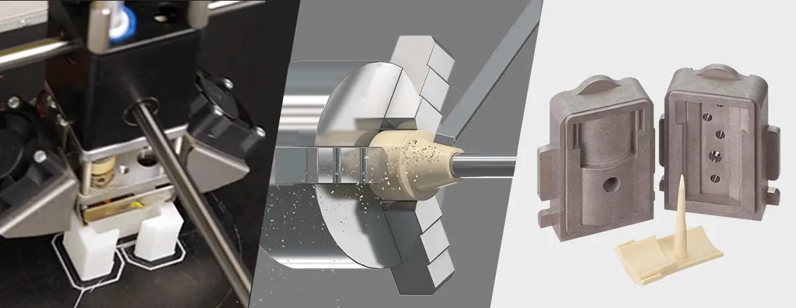 Manufacturing process for special parts